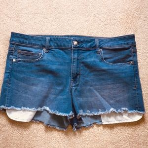 American Eagle Super Stretch size 18 jean shorts